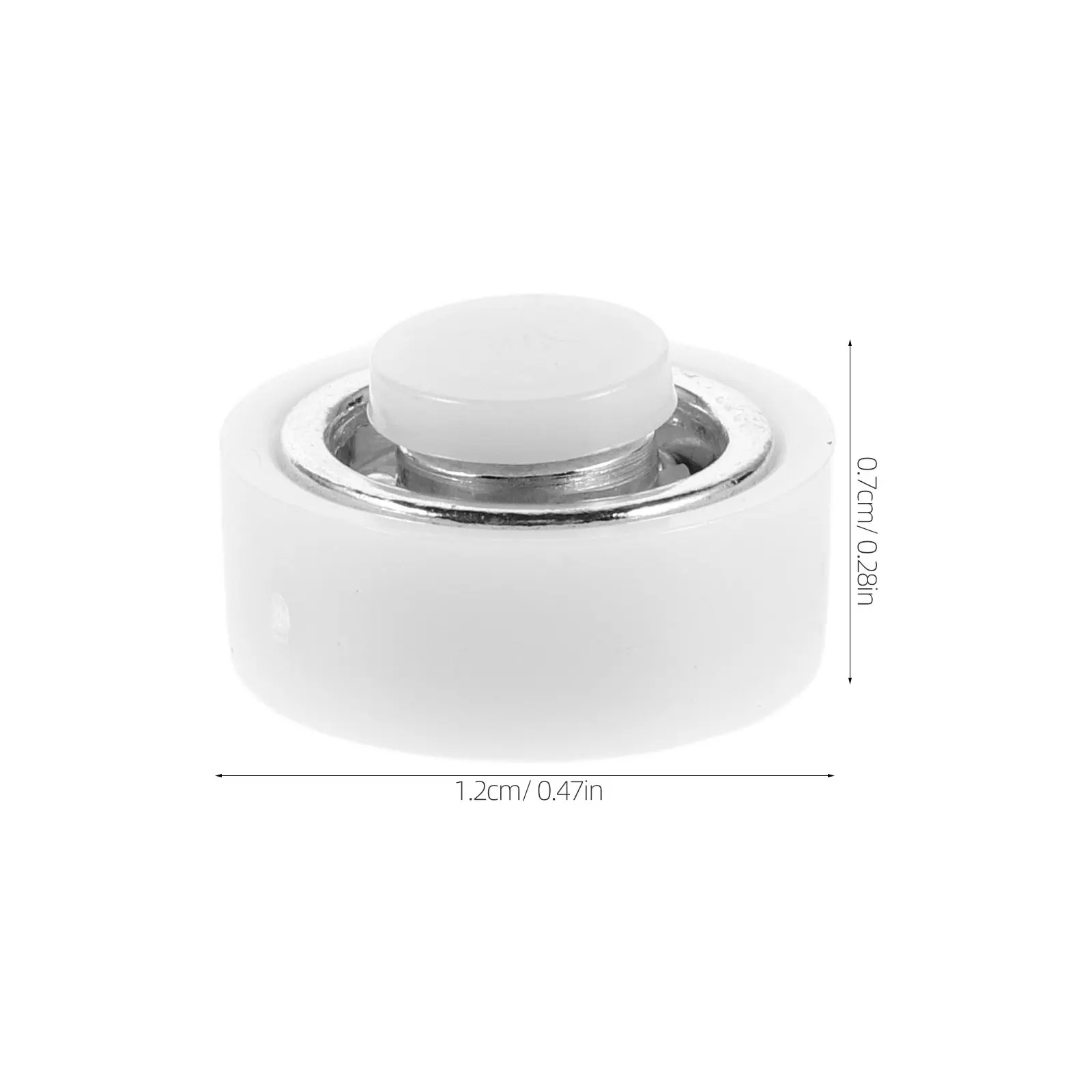 50Pcs Windmill Bearing Replacement Precision Mini Ball Bearings DIY Rotating Base Swivel Bearing for Craft Decoration