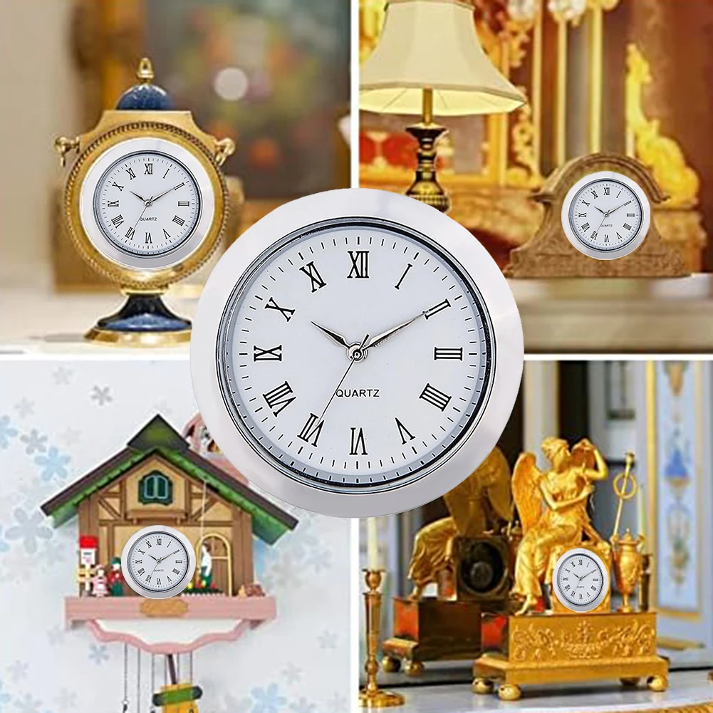 1PCS 36MM Quartz Clock Inserts Movement Replacement DIY Gold Household Products Tools Accessories Home Repair Tools Parts