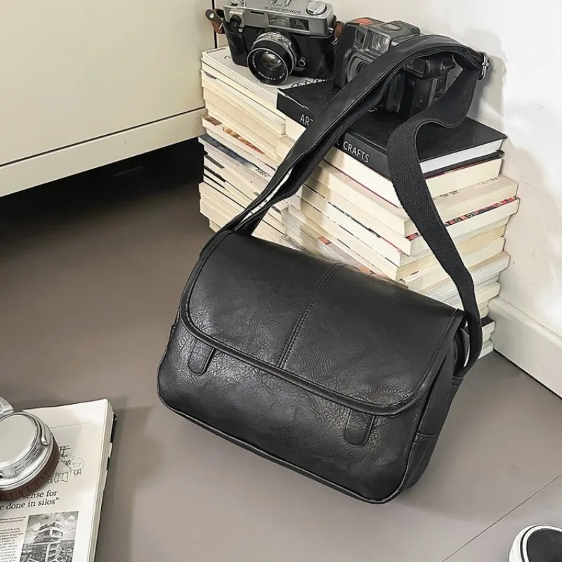 

Classic High End Vintage Ladies Bag Leather Elegant Trendy Casual Crossbody Messenger Tote Bag