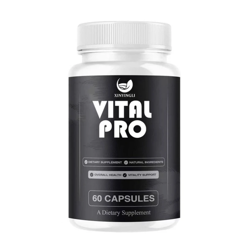 Vital Pro Capsules - Advanced Formula Support, All Natural Vitamin Supplement, Suitable for Overall Health