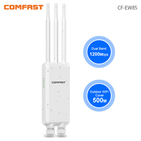 COMFAST Outdoor WiFi Router 500M Long Range Extender Wireless Access Point 3 Antena 5G/2G AC1300 Repeater Signal Booster POE AP