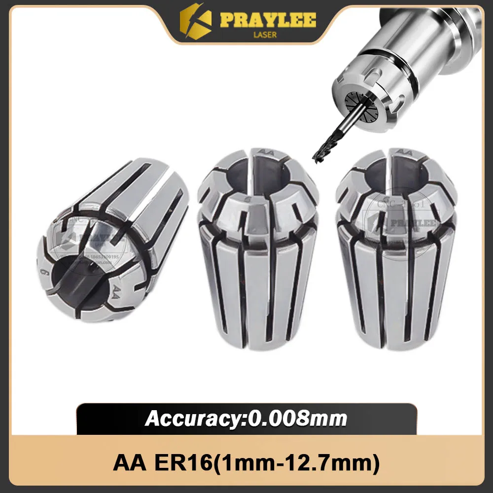 

ER16 Chuck Collet 1mm-12mm AA 0.008 ER Collet Tool Holder Bracket Tool Holder