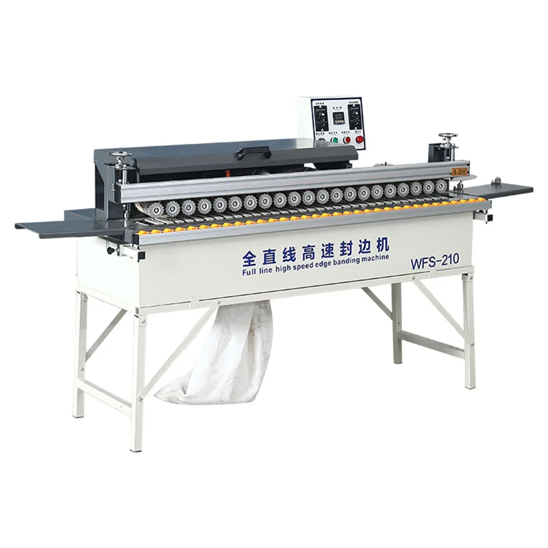 1200W Fully Automatic Wood Board Edge Banding Machine Household Fully Automatic Trimming and Polishing Edge Banding Machine