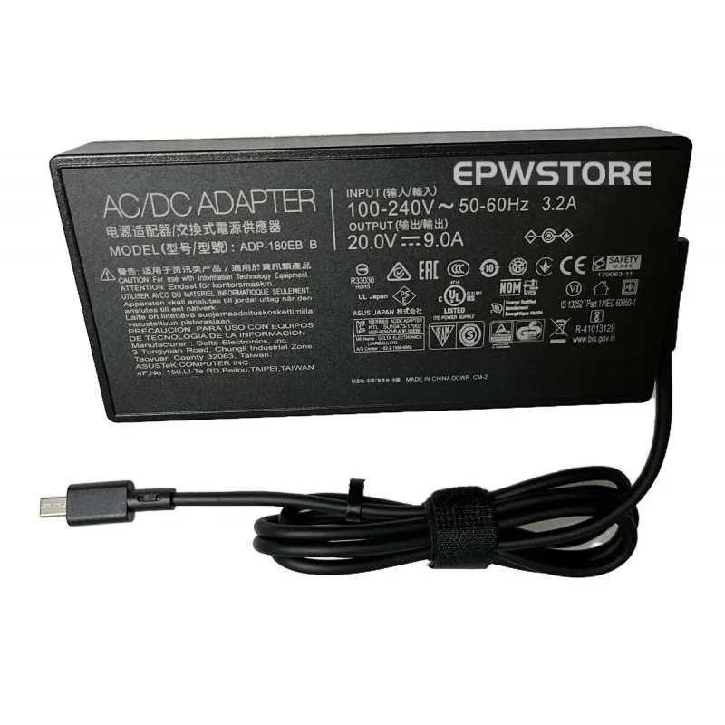 BB+20V 9A 180W AC Adapter Charger For ASUS ROG Zephyrus GA403UV-QS093W Laptop view 3
