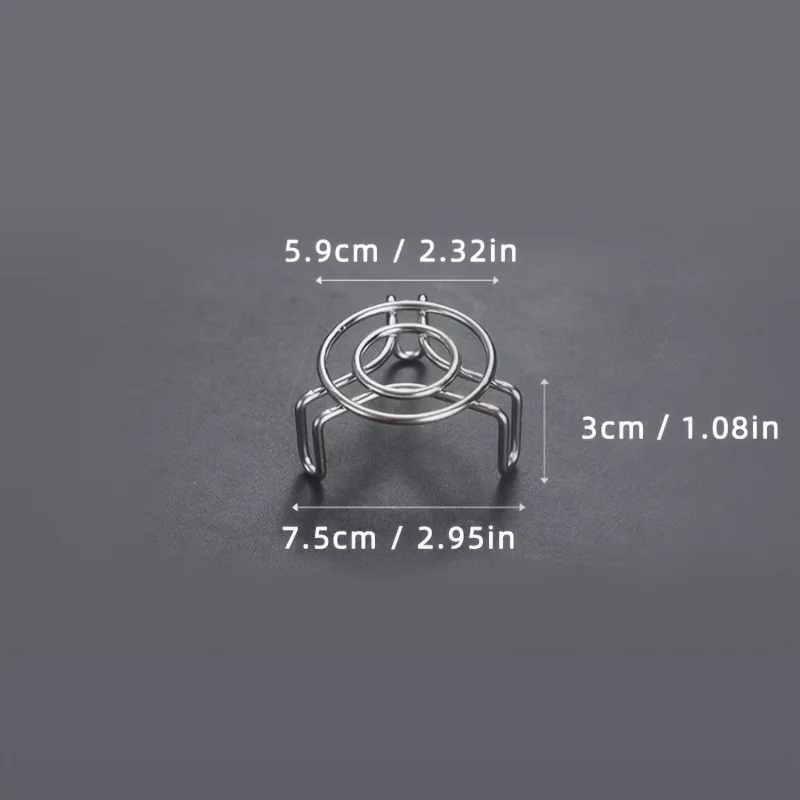 رف تبخير صغير جدًا، ارتفاع وارتفاع صغير من الفولاذ المقاوم للصدأ، رف ساق صغير، كوب ترمس وعاء صحي، رف أوعية صغير #5