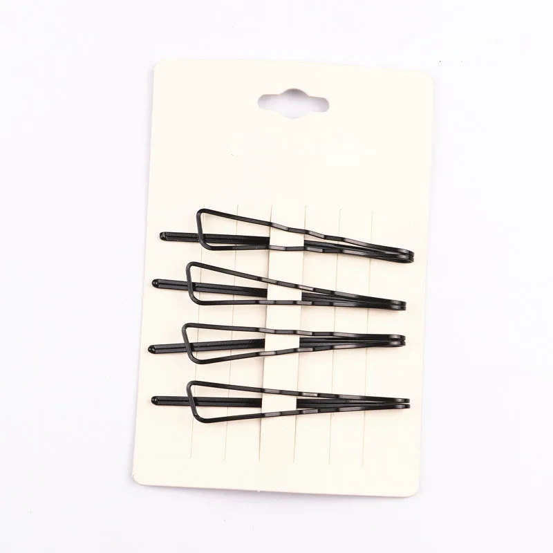 4pcs /set Invisible shredded hair hairclip for women black hair clip girls bangs hairpin bobby pins barrette Hair Styling Tools