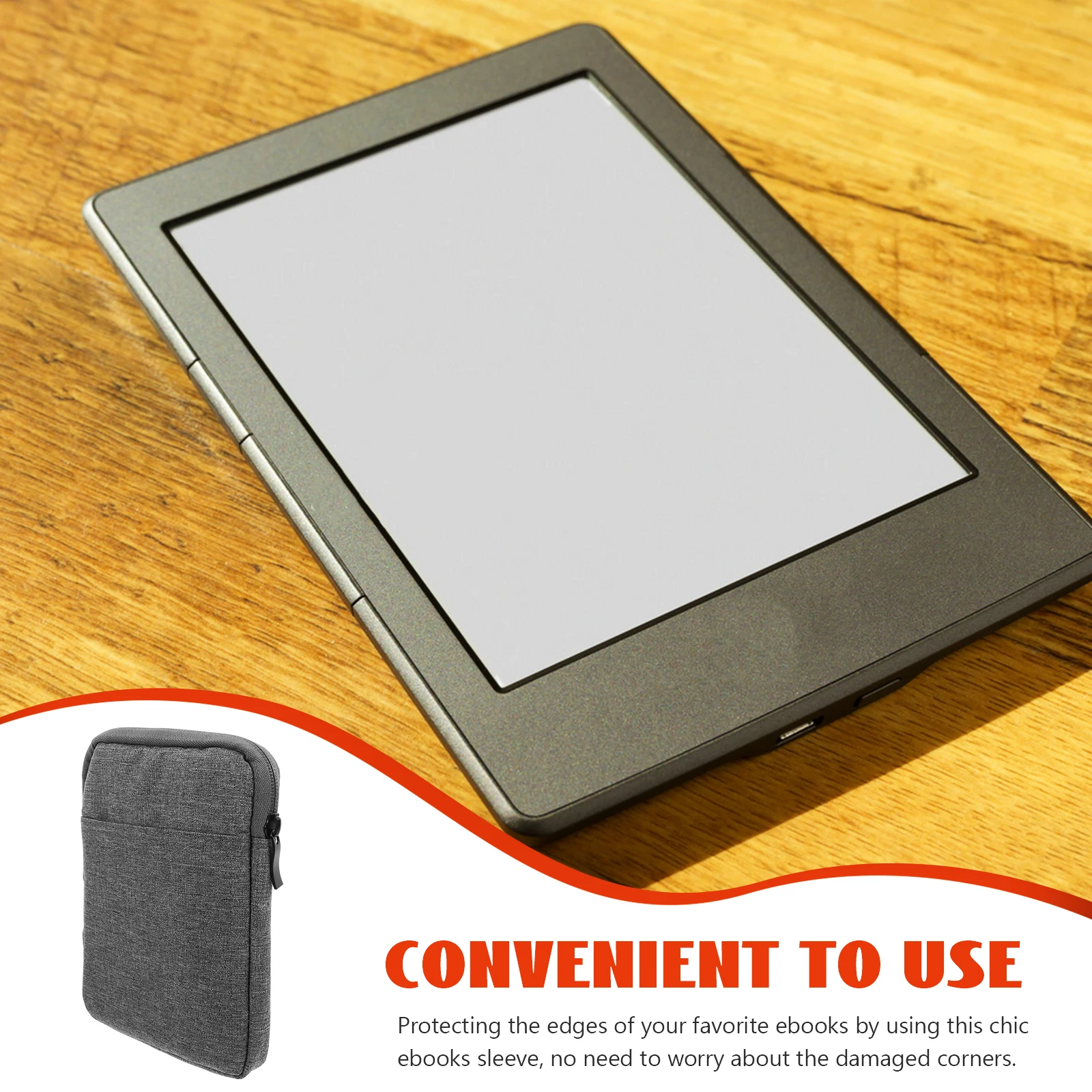 

E-book Protection Net Bag Cover for Electronic Reader Sleeve Protector Waterproof Ant Cloth