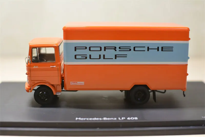 Diecast Schuco 1:43 Scale Benz LP608 Gulf Racing Alloy Car Model