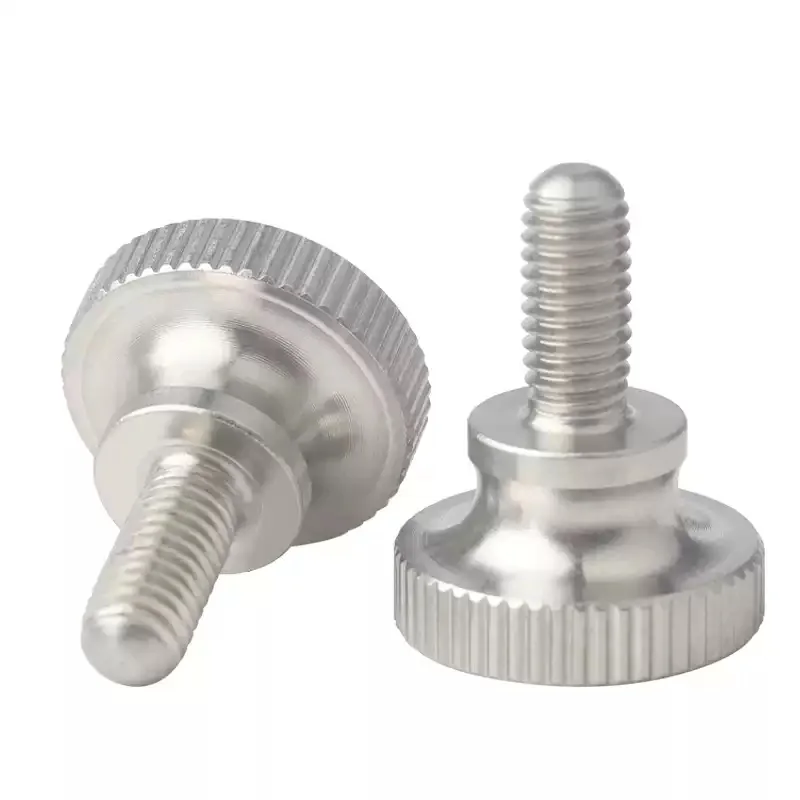 

M5 M6 M8 M10 knob screws flat head step bolts hand twist screw 304 stainless steel thread nails