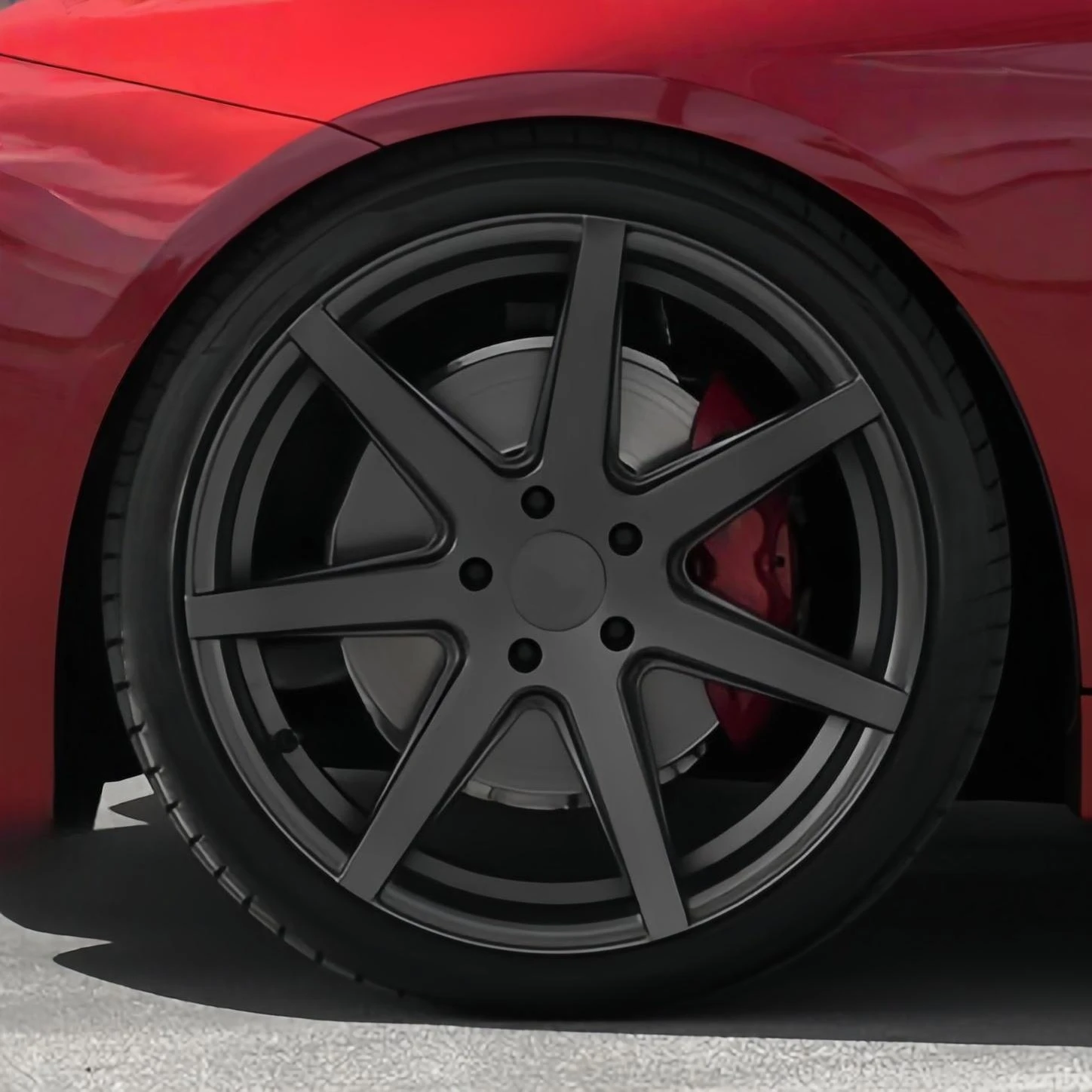 New 16-20" Multi Spoke Deep Concave Forged Auto Rim 16 Inch Car Hub with 8j Width 98mm PCD for Mercedes-Benz for Land Rover BMW