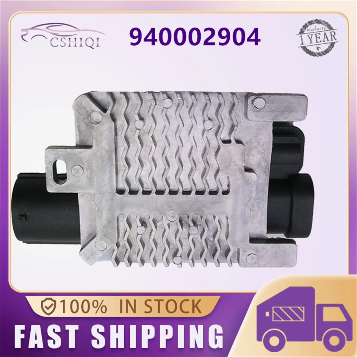 

940002904 Cooling Fan Control Relay Module 940002906 For Ford Flex Edge Crown Victoria Lincoln MKX Town Mercury Grand Marquis