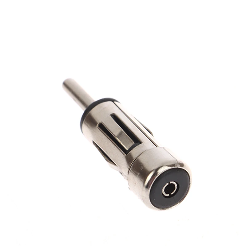 1/5PCS Car Radio Antenna Adapter ISO to DIN Connector Plug Stereo Autoradio Mast Aerial Accessories for Vehicle Audio System