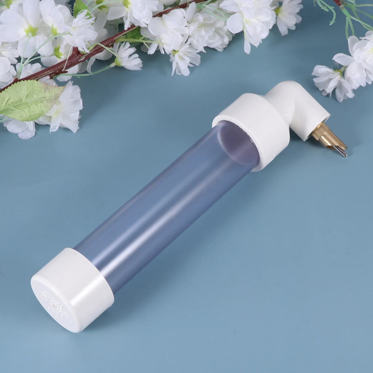 

Automatic Parrot Water Dispenser Large Capacity Leakproof Hitting Pin Type Easy Clean Bird Drinking Feeder Pet Supplies Blue