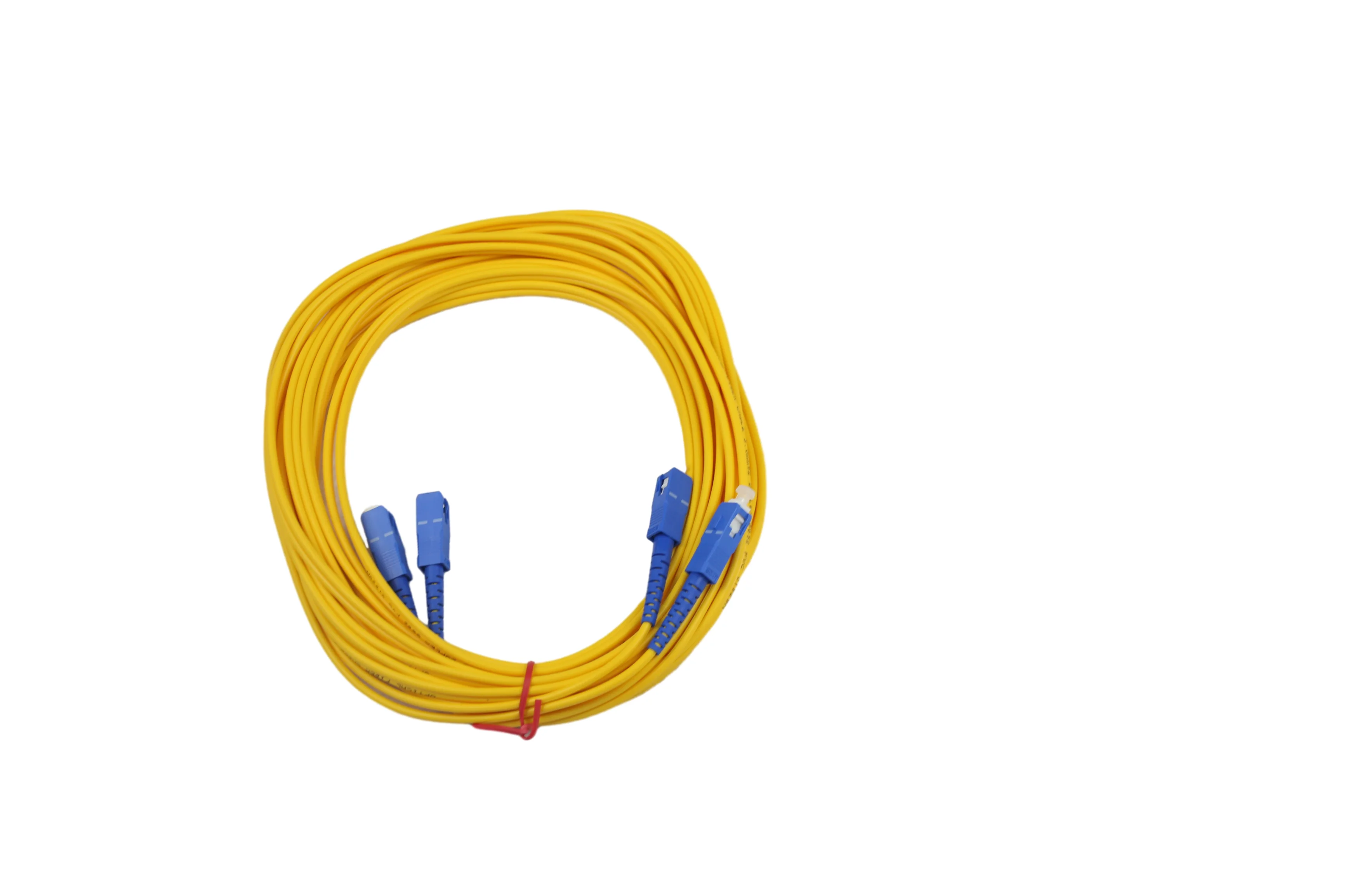 SC-SC Double Line 6M Square Type Fiber Optic Patch Cable For Digital Printer Upgrade Kit Connector Parts