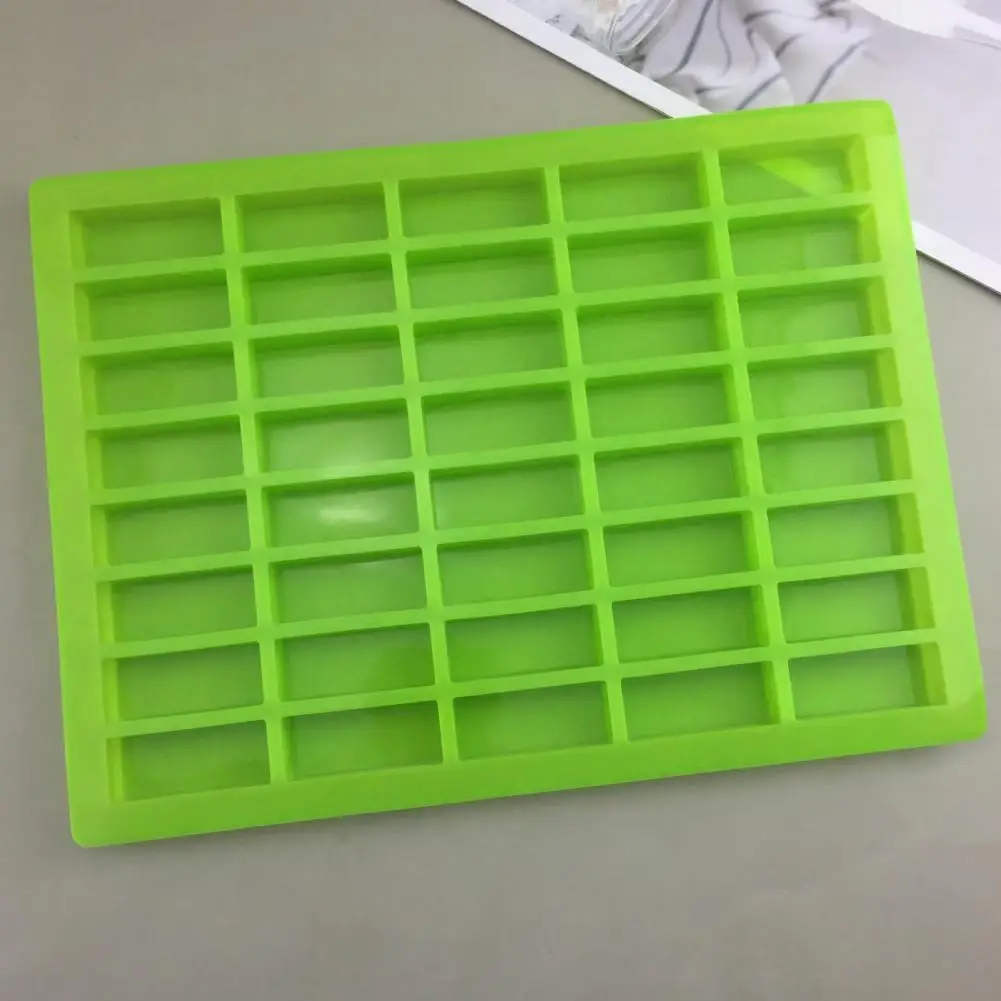 Non Stick Candy Making Tray Silicone Chocolate Mold 20 Cavities Flexible Non-stick Baking Tray Heat Resistant Food-grade Candy