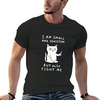 Iam small and sensitive but also fight mw T-Shirt vintage graphic tee vintage clothes luxury clothes men