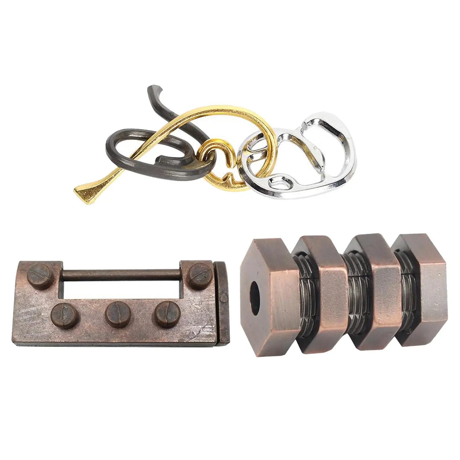 Puzzle rompicapo, set di giochi puzzle IQ per adulti bambini uomini