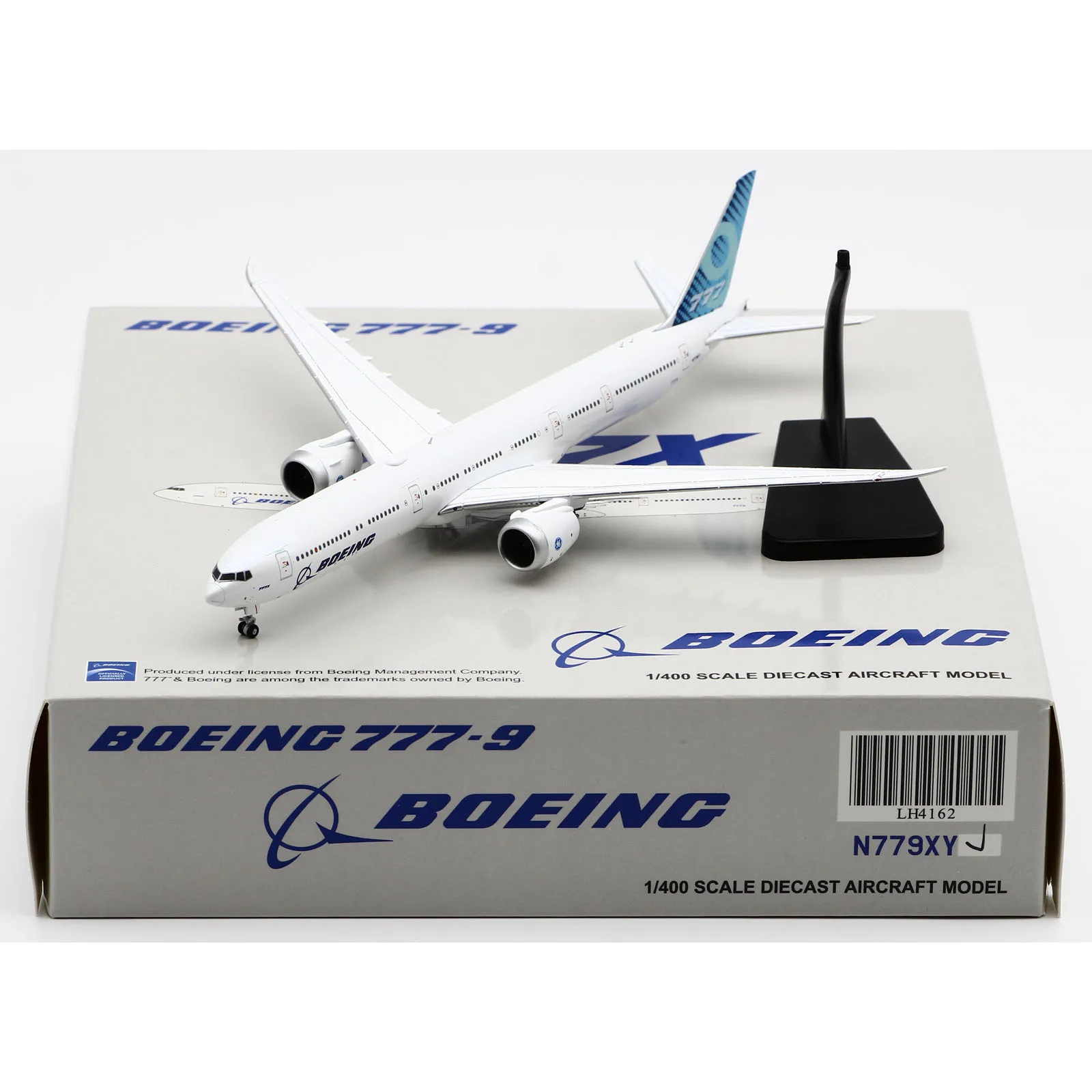 LH4162 Alloy Collectible Plane Gift JC Wings 1:400 Boeing B777-9X Folded 