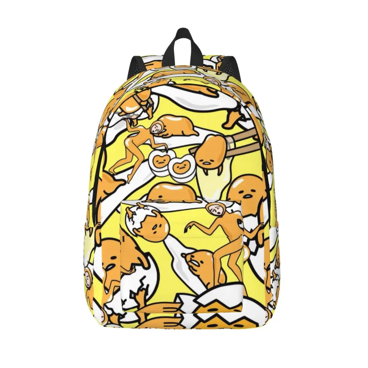 

Gudetama Cute Egg Cartoon Backpack Elementary High College School Student Book Bags Men Women Daypack Durable