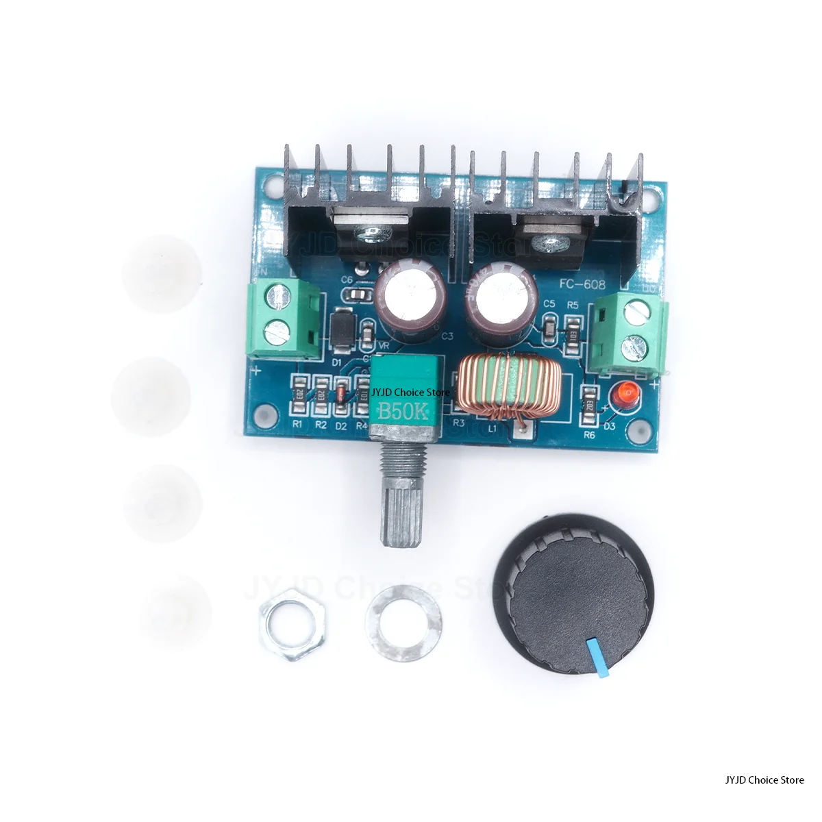 XH-M401 DC-DC Step Down Buck Converter Power Supply Module XL4016E1 PWM Adjustable 4-40V To 1.25-36V Step Down Board 8A 200W image 4