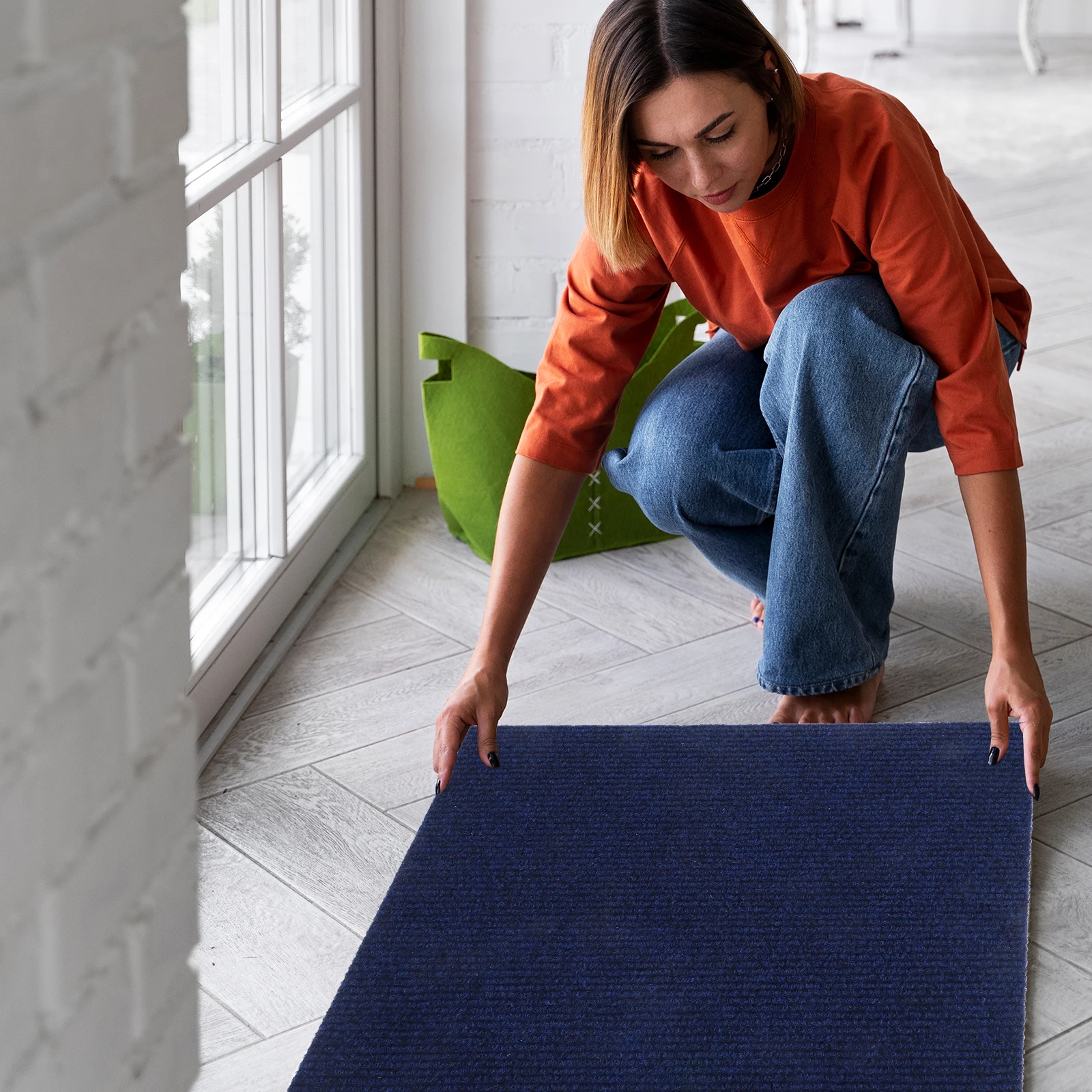 

10Pcs Self Adhesive Carpet Tiles Anti Slip Peel Stick Flooring Tile Sticker Home Decor Carpet Tiles Self Adhesive