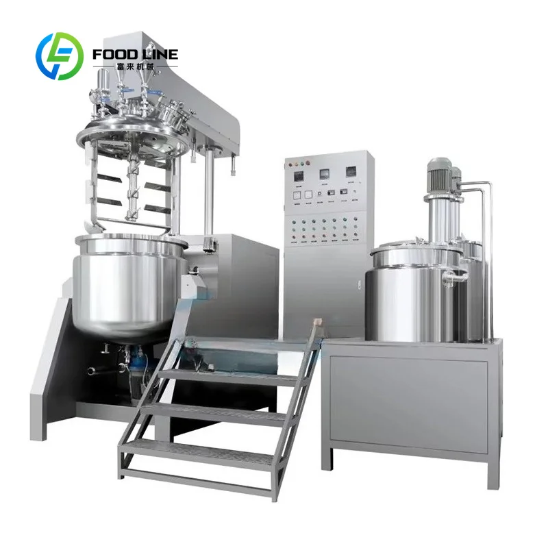 Vacuum Homogenizer Emulsifier Hot Sale Industrial 50L 100L 200L 300L 500L FL Customized Wholesale For Cosmetic Cream