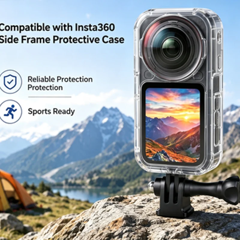 For The Plastic Rabbit Cage Of Insta360 X6 Resistant To Wear And Tear And Shockproof An  Stable Base Protect The Frame Accessory