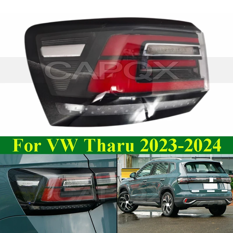 

CAPQX Outer Rear Bumper Tail Light Tail Lamp For VW Tharu 2023-2025 Taillight Taillamp Brake Light Rear Turn Light