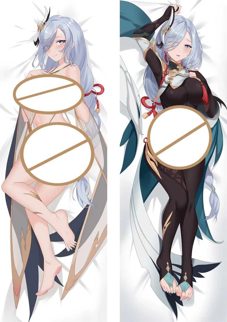 Genshin Impact Shen He Dakimakura Pillow Case Hugging Body Pillow Cover