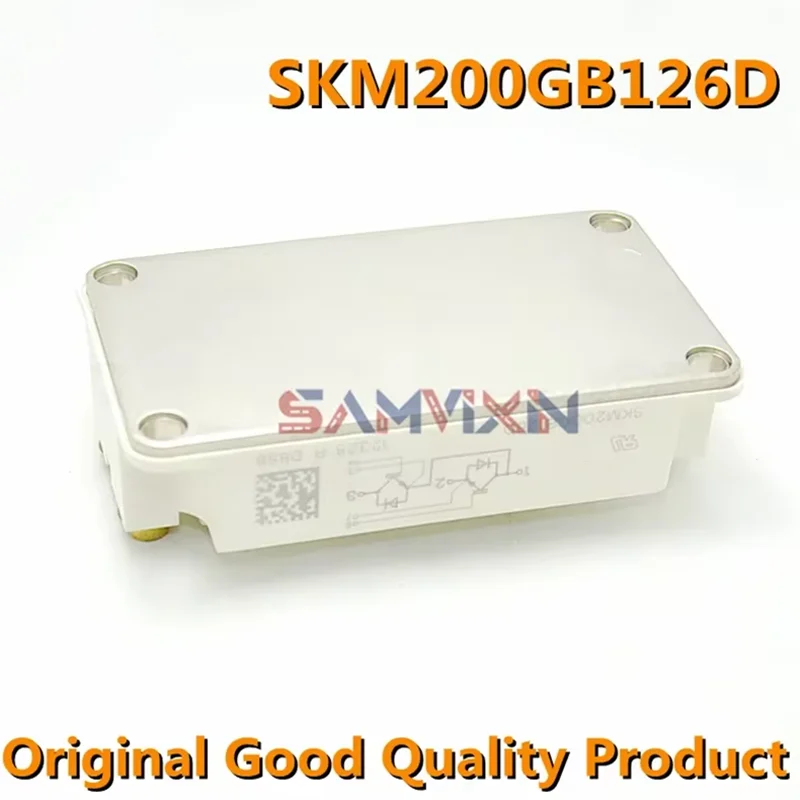 

SKM200GB126D (1 шт.) Модуль IGBT Транзистор SKM200GB, канал N, 260A, 2,15 В, 220 Вт, 1,2 кВ, SEMITRANS 3, оригинал в наличии
