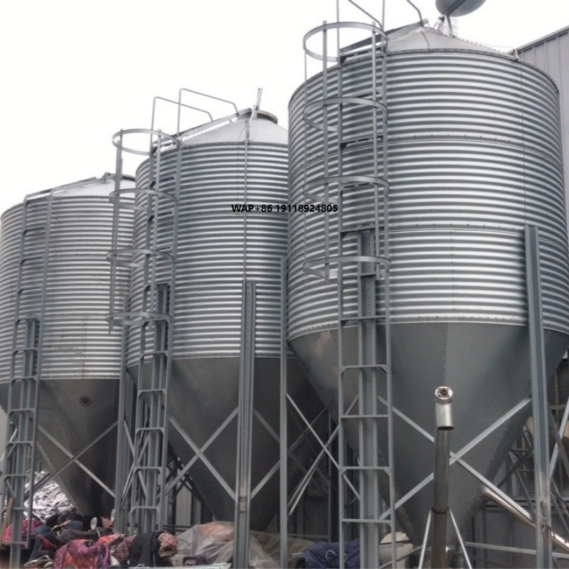 

Small Capacity Silos for Chicken Feed Storage Hot Galvanized Steel Feed Storage Feed Tower for Agriculture Use Factory Price