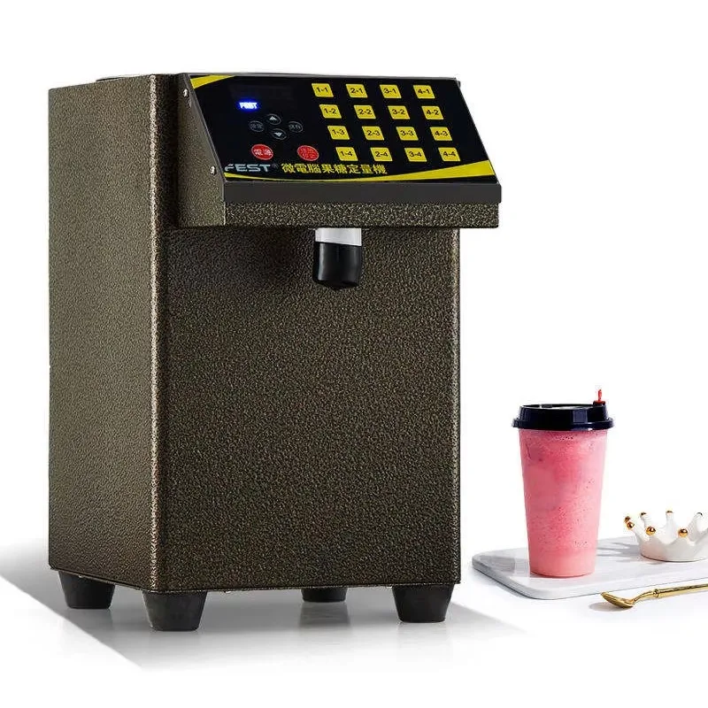 Commercial Arrival Sugar Fructose Quantitative Syrup Dispenser Pump High-capacity Electric Fructose Machine