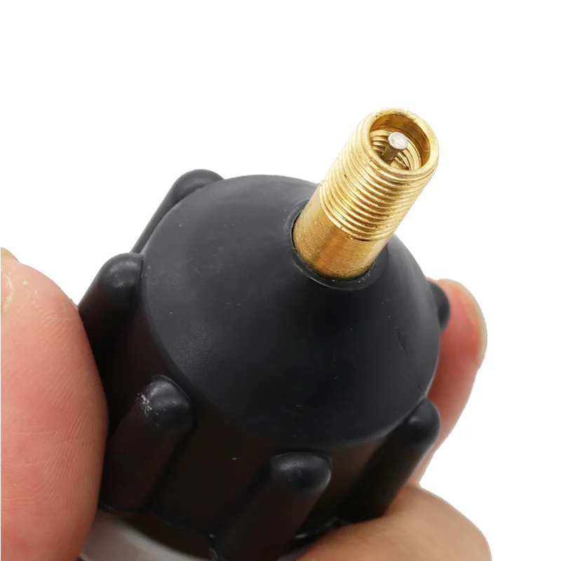 Kayak Air Valve Conversion Head with Rubber Sealing Ring Good Air Tightness Surfboard Inflation Adapter Ventilation Nozzle