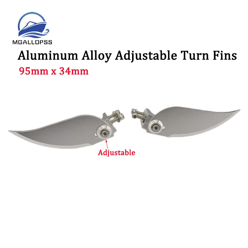 סגסוגת cnc אלומיניום להפוך סנפירים דיוק גבוה מתכוונן להפוך סנפירים 95 מ 