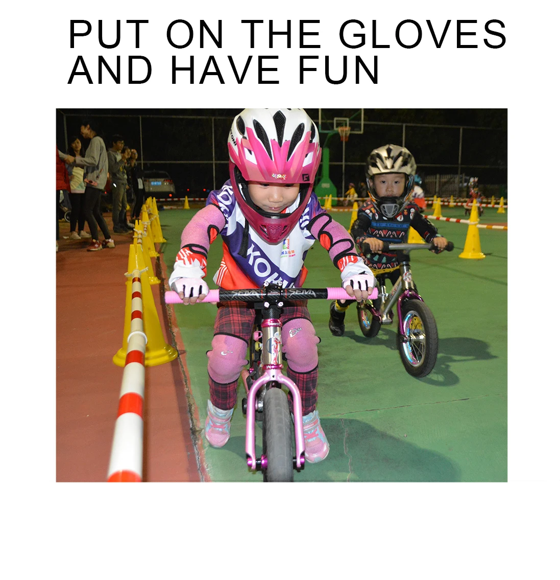 MOREOK Kids Gloves 3MM Pads Monkey-bar Gloves Half Finger Children Cycling Gloves Child Balance Bike Bicycle Gloves boys Girls