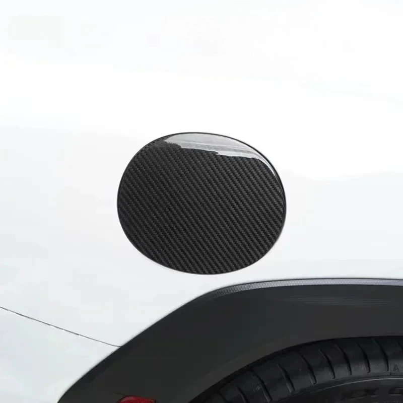 

For SUBARU WRX Real Hard Dry Carbon Fiber 2022 Exterior Decoration Fuel Tank Cover Sticker Modification Accessories