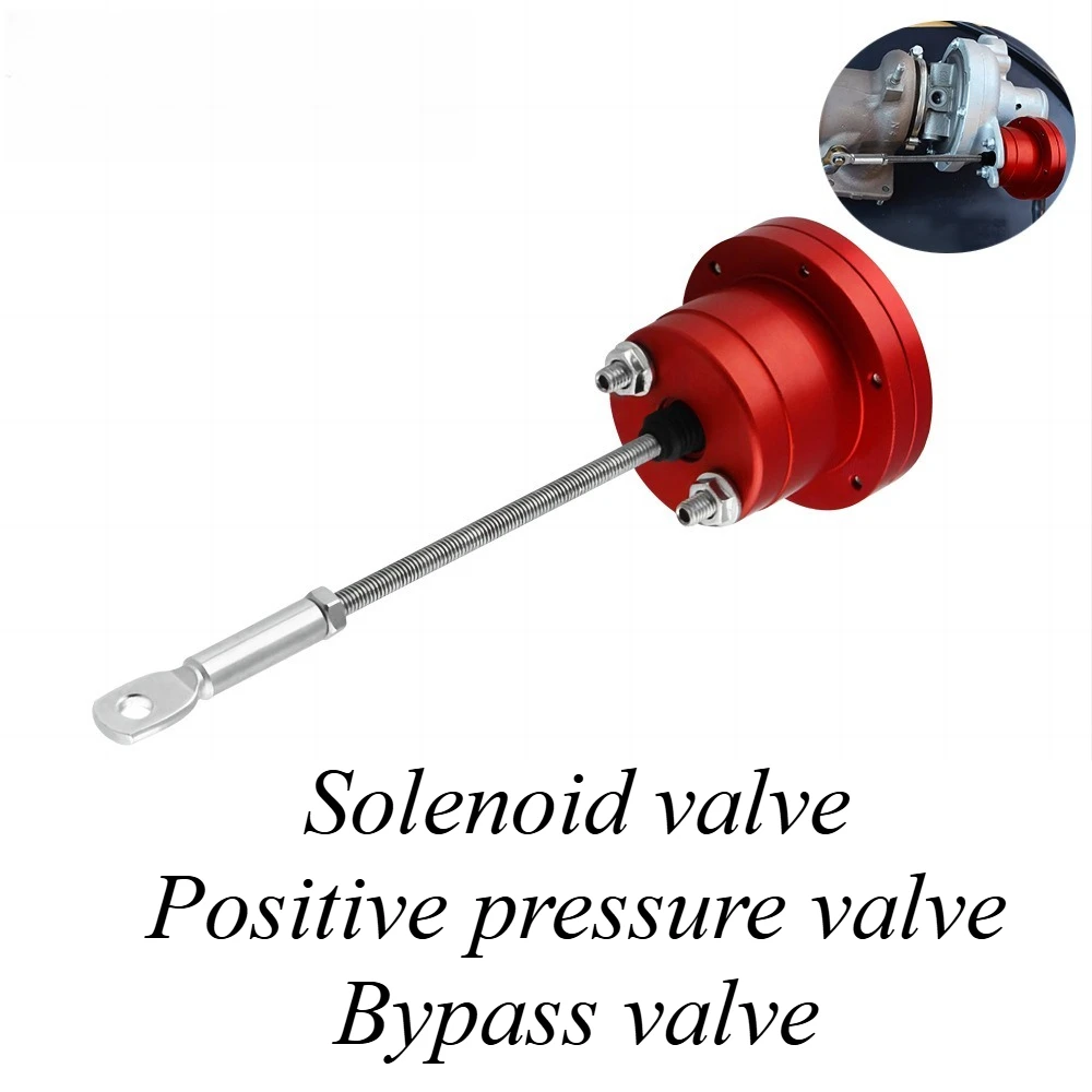

For Turbocharger Universal Wastegate Solenoid Boost Control Valve Bypass Pressure Actuator Aluminum Alloy Turbo Part Performance