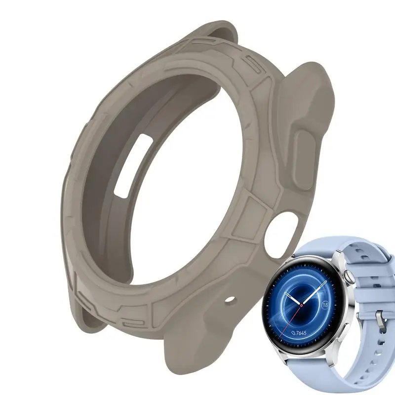 واقي صدفي ناعم من مادة البولي يوريثان الحراري ، حافظة ذكية لهاتف Ticwatch Pro 5 ، غطاء ممتص للصدمات ، ملحقات إطار Pro5