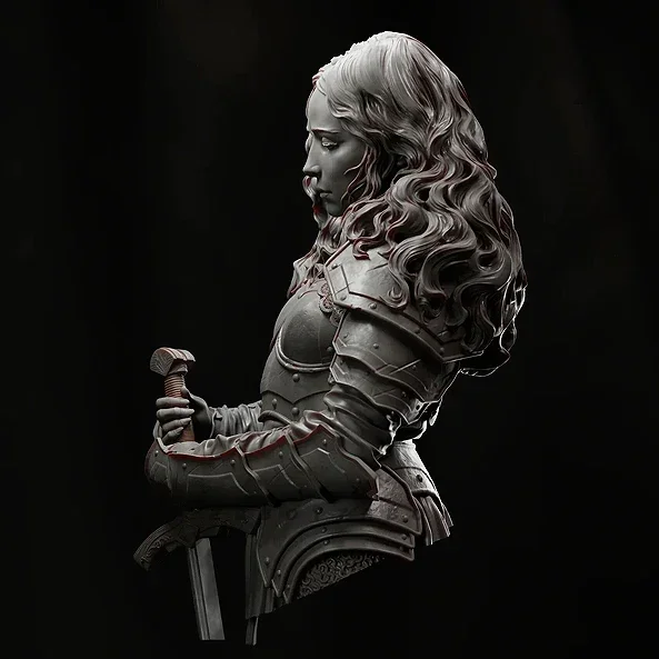 Kits de modèles de buste en résine 1/10, figurine incolore et auto-assemblée A-2031