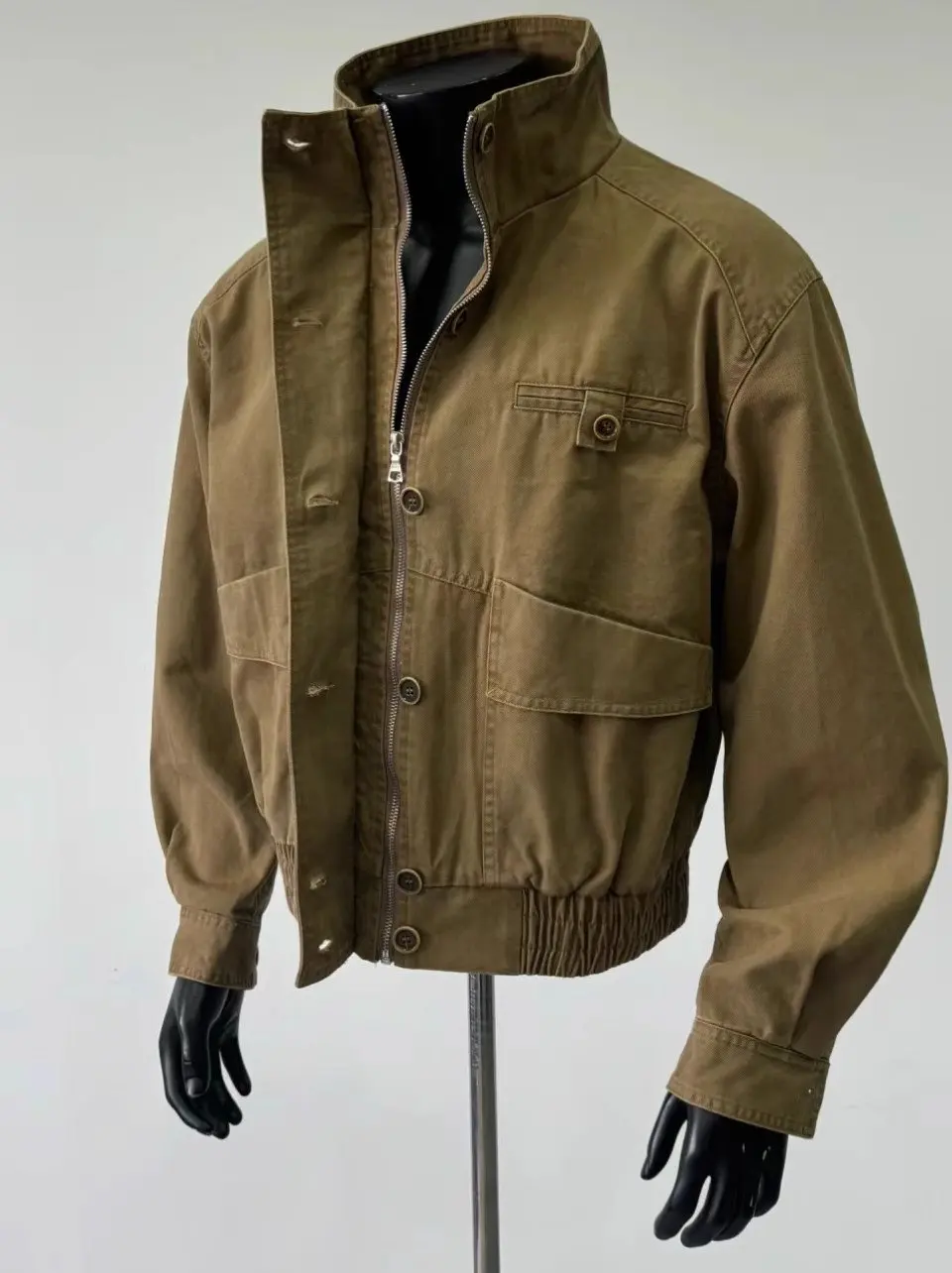 

Мужская походная куртка свободного кроя с воротником-стойкой, весенне-осенняя модная верхняя одежда Barn Sle Long Sve