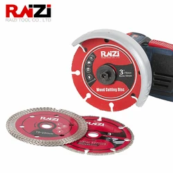 Raizi 75mm Diamant Trennscheibe Für Mini Grinder Verschiedene Zweck Für Fliesen Keramik Metall Rebar Stahl Eisen 3 Zoll sägeblatt