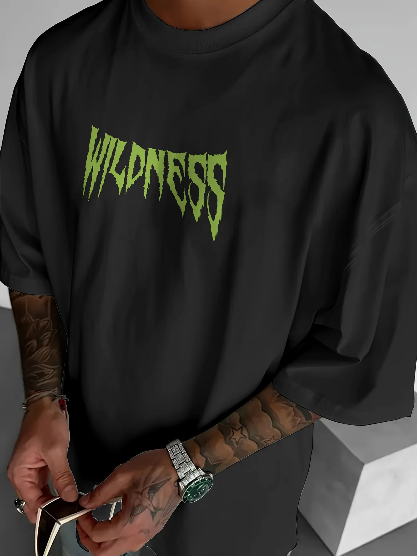 

The new men's T-shirt for the summer of 2025 features a casual fashionable comfortable soft and breathable 3D pattern print