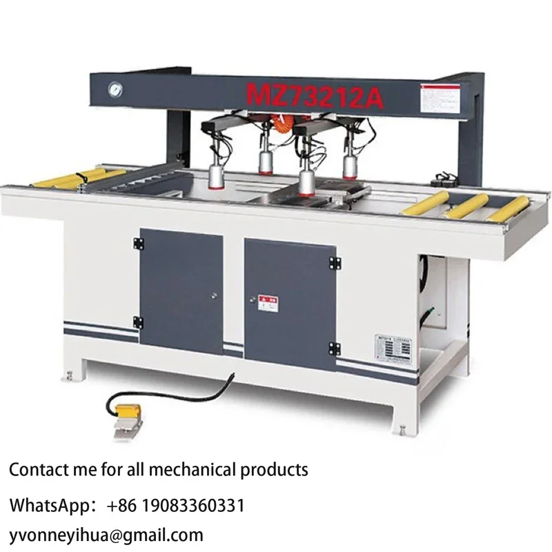 Vertical Double Rows Multi Spindle Wood Boring Drilling Hole Machine Woodworking for Mdf Plywood Board