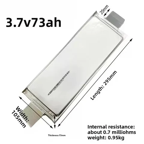 Аккумулятор DIEZONG Li-ion 3.7V 73Ah для электромобиля