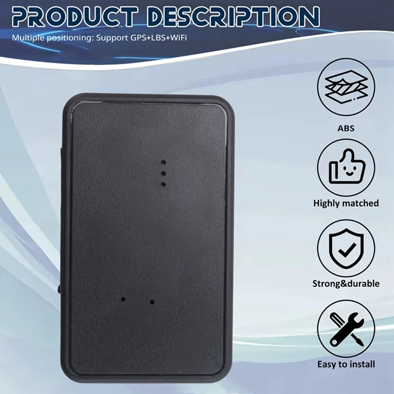 N11R- GPS Car Tracker Children Anti-Lost Locator Magnetic Message Positioner Real Time Tracking Vehicle Locator