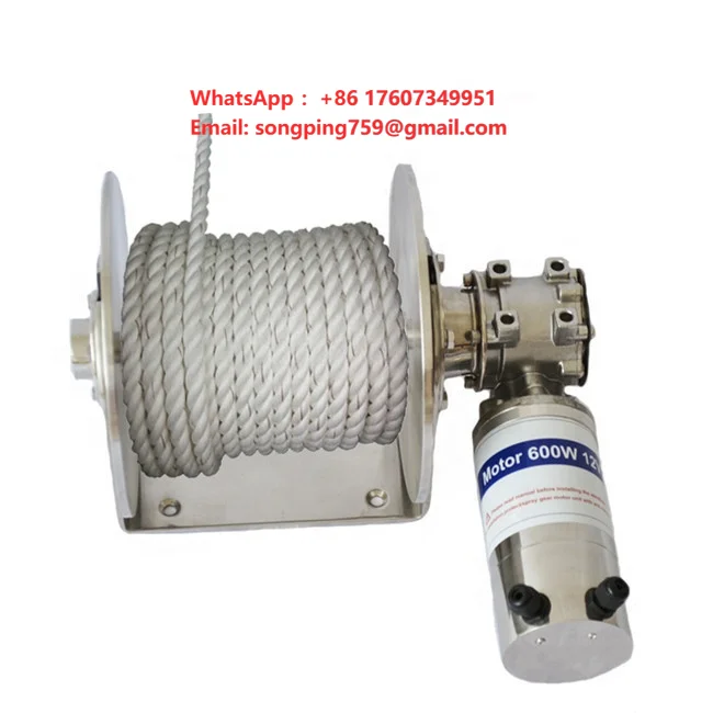 Marine Hardware Yacht Accessories Winch Boat Parts Stainless Steel Anchor Windlass