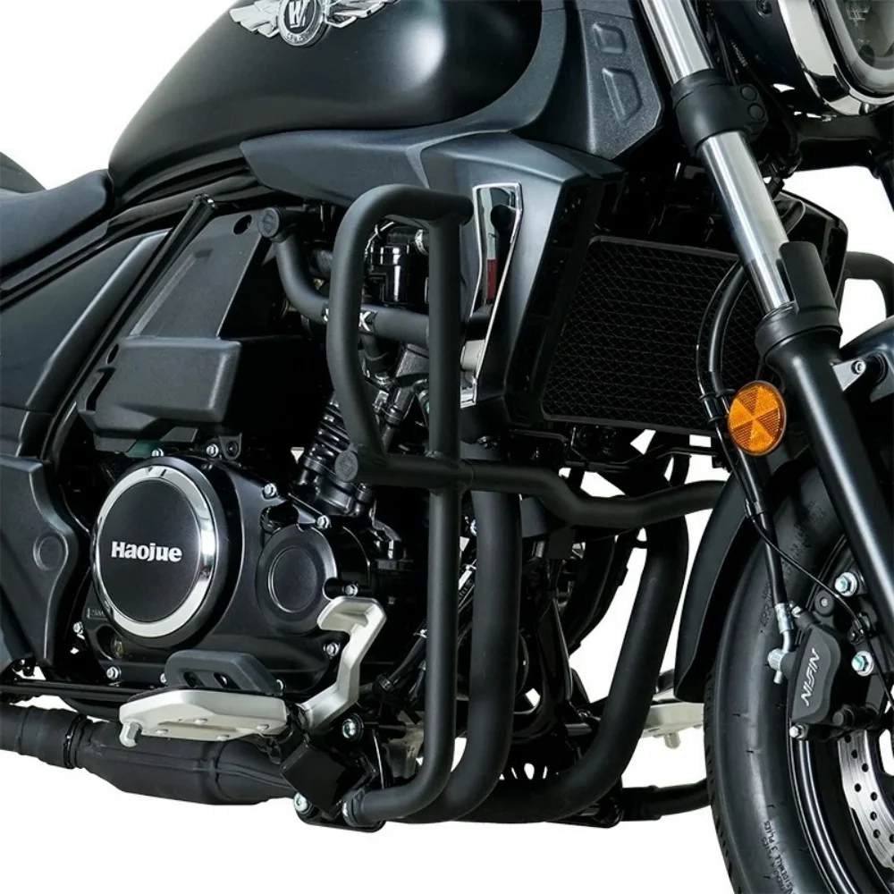 Haojue TR300 TR300plus 오토바이 가드 바 수정된 전면 보호 바 낙하 방지 바 tr300 tr300plus