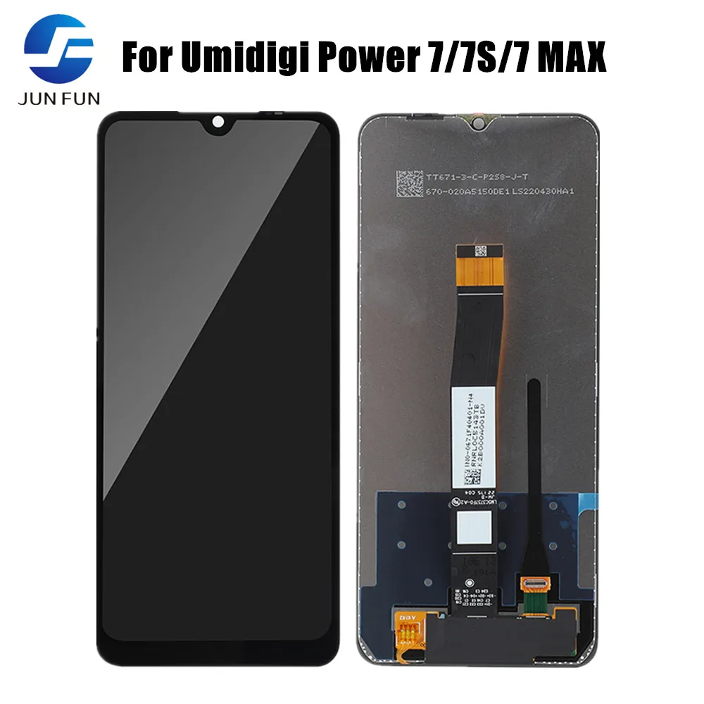 

For UMIDIGI Power 7 LCD Display Touch Screen Replacement Max / 7S + Glue