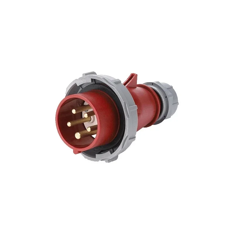 4Pin 380-440V 32A-3h Refrigerated and Refrigerated Container Industrial Plug Quad Marine Four Hole Connector Socket