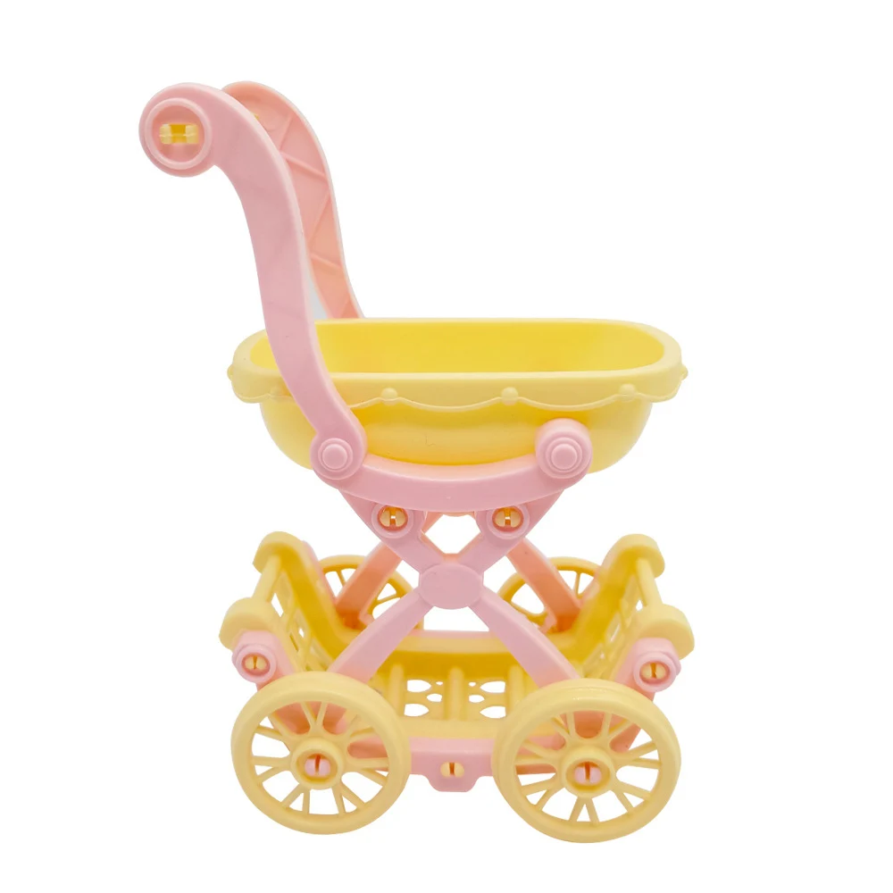 المألوف 10 سنتيمتر دمية البند الصغير عربة دمية الأثاث دمية صغيرة لطيف DIY اكسسوارات لعب الأطفال #1